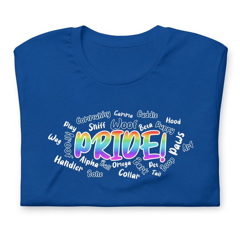 PRIDE! Woof Cloud - T-Shirt