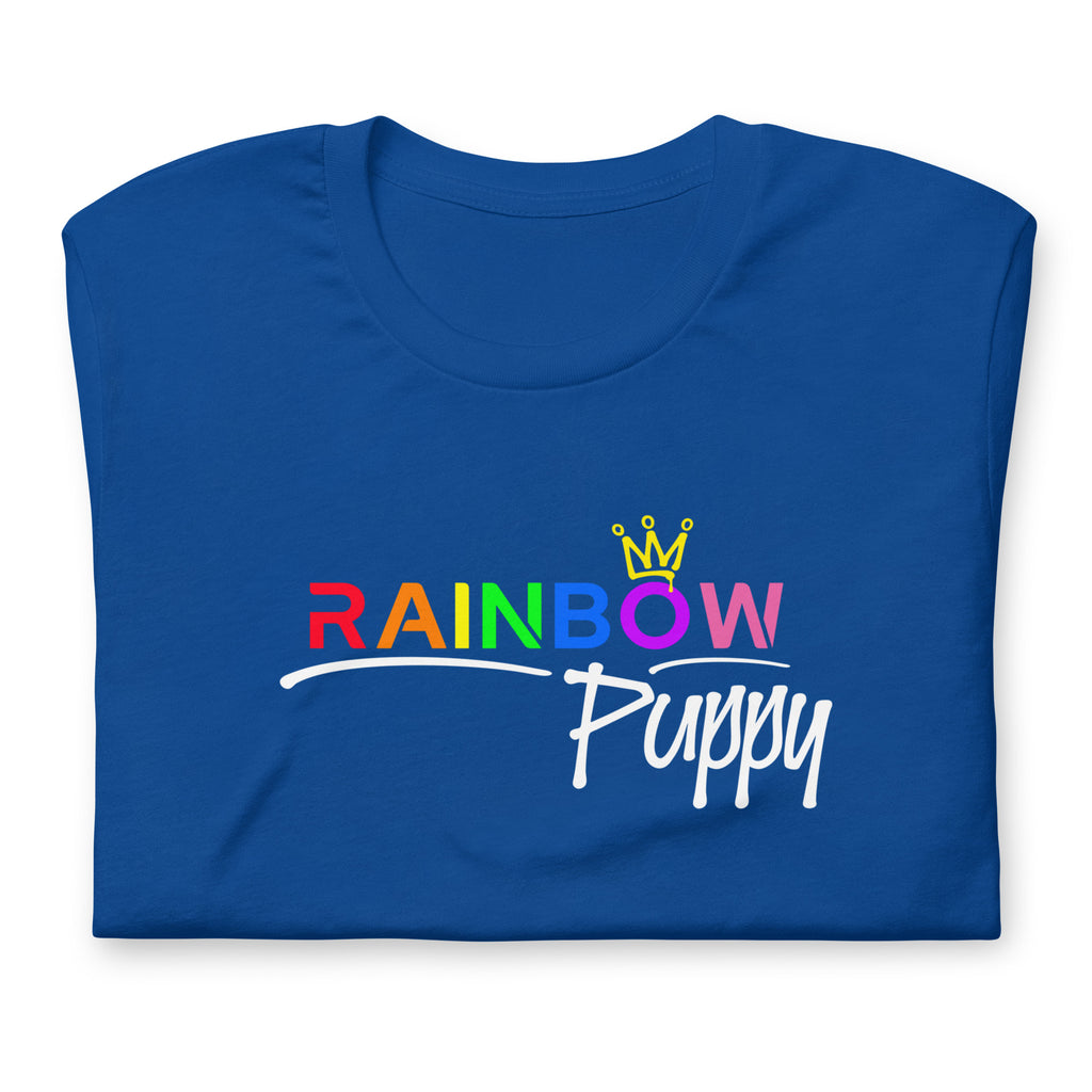 Rainbow Puppy Crown - T-Shirt