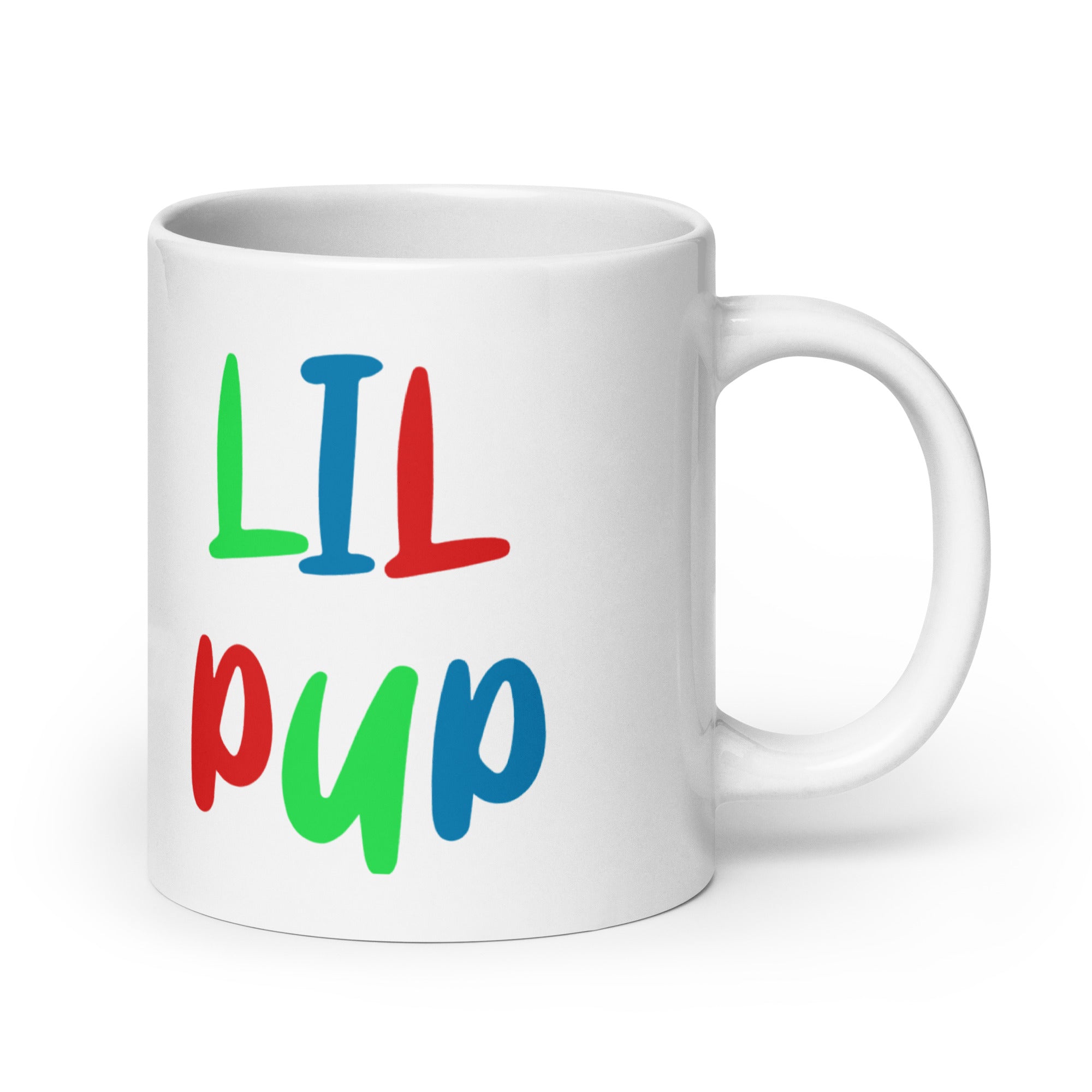 Lil Pup - Tasse - Customize – Farbe: Weiß, Größe: 20 oz